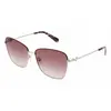 LONGCHAMP LO153S, Lunettes de soleil Femme, GOLD/BROWN, 59