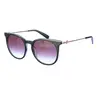 Longchamp - Lunettes de soleil rondes en acétate LO693S gris-or OS