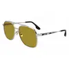 Lunettes de Soleil Aviator VICTORIA BECKHAM VB233S - Argenté - Gris - Tendance