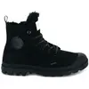 Palladium, PAMPA HI ZIP WOOL, Sneaker Boots female, Noir, 37, EU