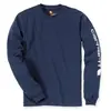 T-shirt manches longues Logo manche marine L Carhartt S1EK231412L