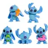 SIDJ Disney Stitch - Pack 5 Figurines A Collectionner