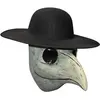 Vegaoo Masque De Medecin De La Peste Ghoulish  - Blanc/Gris - Taille Unique