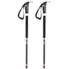 BCA Sceptre Noir bâton de Ski Unisexe, 130 cm