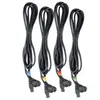 Compex Jeu de 4 cables 6p snap noirs non défini TU