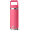 Yeti Coolers - Rambler Bottle C Straw - Bouteille isotherme taille 532 ml, rose