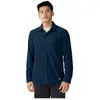 Chemise Mountain Hardwear Microchill manche longue bleu marine - L