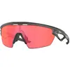 Lunettes Oakley Sphaera Matte Grey Smoke avec verres Prizm Trail Torch