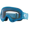 Masque oakley o frame mx blue crackle   verres clear   ref  oo7029 84