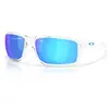 Lunettes Oakley Gibston XL Clear avec verres Prizm Sapphire Polarized