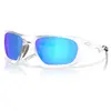 Oakley Lateralis - Lunettes de soleil Matte Clear Prizm Sapphire Cat 3