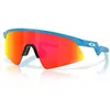 Oakley - Lunettes de soleil - Resistor Sweep Polished Sky Blue Prizm Ruby  - Bleu