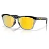 Oakley Frogskins Range - Lunettes de soleil Matte Black Prizm 24K Polarized Cat 3