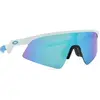 Oakley - Lunettes de soleil - Resistor Sweep Polished White Prizm Sapphire  - Blanc