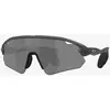 Lunettes Oakley Stunt Devil A Matte Grey Smoke avec verre Prizm Black