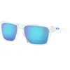 Oakley Sylas - Lunettes de soleil Polished Clear - old Prizm Sapphire Cat 3