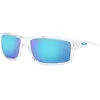 Oakley Gibston 944904 Polished Clear/Prizm Sapphire Lunettes de sport