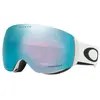 Masque Oakley Flight Deck M Matte White avec verre Prizm Sapphire