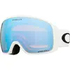 Masque Oakley Flight Tracker L Matte White avec verre Prizm Sapphire