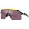 Lunettes Oakley Sutro Lite TDF Jaune Noir Verres Rouge