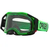 Oakley Airbrake MX Moto, lunettes de protection , couleur: Vert/Noir Net
