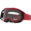 Oakley Airbrake MX Moto, lunettes de protection , couleur: Rouge/Noir Net