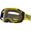 Oakley Airbrake MX Moto, lunettes de protection , couleur: Jaune/Noir Net