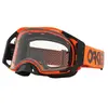 Oakley Airbrake MX Moto, lunettes de protection , couleur: Orange/Noir Net