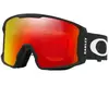 Oakley OO7070-02 Line Miner Masque de ski Matte Black/Prizm Torch Iridium