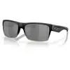 Lunettes Oakley Twoface Machinist noir mat verres Chrome Iridium