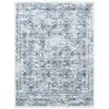 Surya LIVABLISS Tapis de Salon à Poils Courts Doux Vintage Oriental VICKY 160x215cm Bleu/Blanc