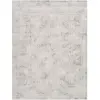 Surya LIVABLISS Tapis de Salon à Poils Courts Doux Vintage Oriental VICKY 160x215cm Blanc/Gris
