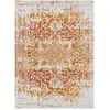 Surya Tapis vintage oriental orange blanc 120x170 cm JULIETTE
