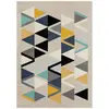 Surya - Tapis de Salon à Poils Courts et Doux Scandinave Moderne Multicolore 160 x 220 cm