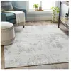 LIVABLISS Tapis abstrait moderne gris ivoire 200x290 cm VICTOIRE