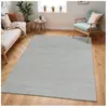 WorldWeavers Tapis Scandinave Bohème Gris/Ivoire 130x180