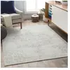 WorldWeavers Livabliss MOC2301-43511 Tapis Vintage, Polypropylene, Gris, 130x180cm