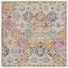 Surya Tapis Carré Vintage Oriental Multicolore/Orange 200x200