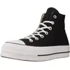 Converse All Star Lift High Platform Femme - Black, Black 35