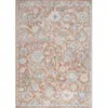 SURYA LIVABLISS Tapis Lavable Machine Vintage Oriental RUBY 160x213cm Terracotta