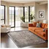 Surya Tapis Vintage Lavable en Machine Marron/Ivoire 200x275