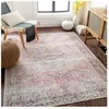 Surya LIVABLISS Tapis Lavable Machine Vintage Oriental ELENA 160x213cm Rose