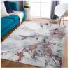 Surya Tapis Abstrait Moderne Gris/Rouge 200x275