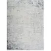 SURYA Tapis abstrait moderne blanc gris 200x275 cm ALIX