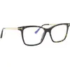 TOM FORD Femme TOM FORD FT6194-B 52 Montures optiques Acétate La Havan...