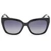 Guess GU7878 Lunettes, Shiny Black, 55/16/140 pour femme, Noir brillant
