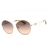 Lunettes de soleil - Guess - 7907 - Ronde - Orange - Verres marron dégradé