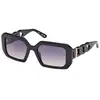 Lunettes de soleil Guess  GU00110 Lunettes de soleil, Noir/Fumée, 54 mm