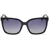 Lunettes Guess Square Shape Injected noir avec verres polarisés femme