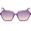 Lunettes de Soleil Guess GU00134 81Z shiny violet 55/16/140 Femme